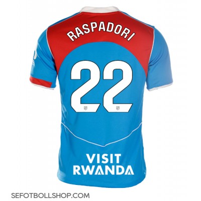 Billiga Atletico Madrid Giacomo Raspadori #22 Tredje fotbollskläder Dam 2025-26 Kortärmad Billiga Atletico Madrid Giacomo Raspadori #22 Tredje fotbollskläder Dam 2025-26 Kortärmad